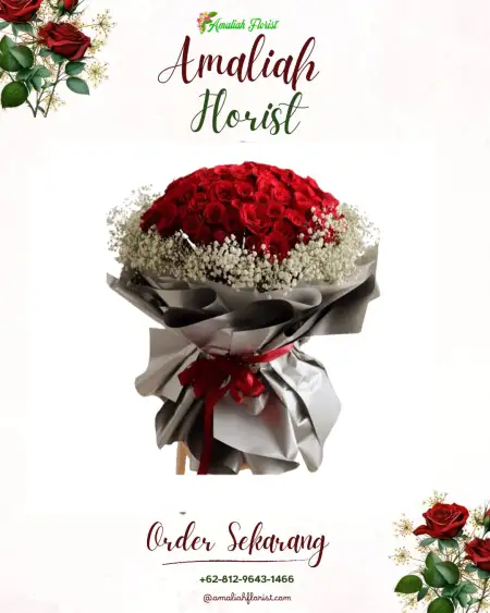 Buket Bunga Poh Bergong